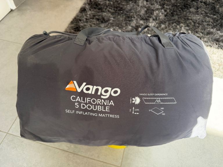 Vango California 5 Double Self-Inflating Campervan Camping Mattress