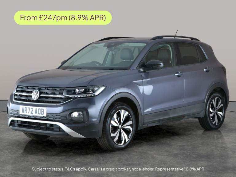 2022 Volkswagen T-Cross 1.0 TSI 110 Black Edition 5dr DSG HATCHBACK PETROL Automatic