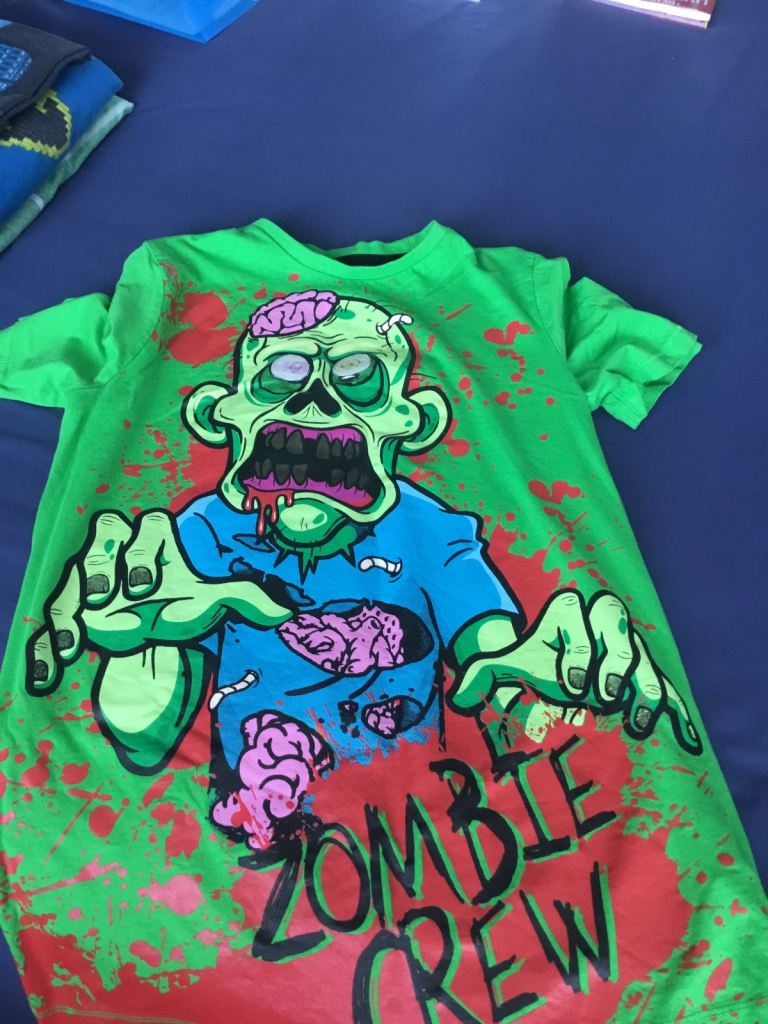 Glow in dark Halloween top 12/13 