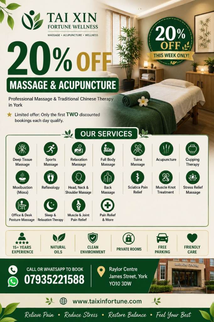 Massage, Traditional Chinese Medicine, Therapeutic Massage, Pain Relief, Relax • Recover • Restore
