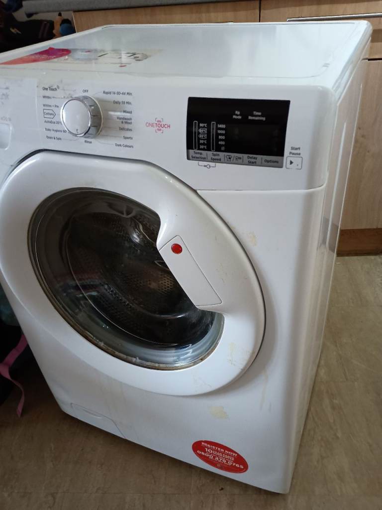 Hoover washing machine one touch 