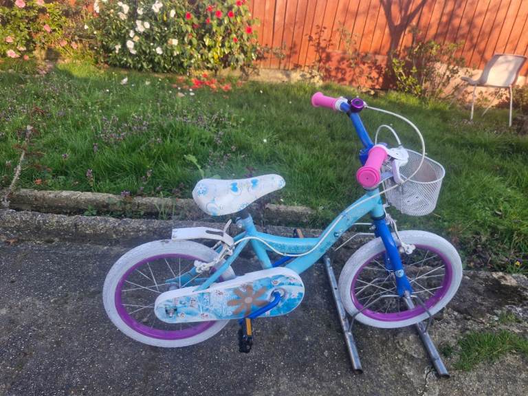 KIDS GIRLS CHILDREN DISNEY FROZEN 16 INCH WHEELS BIKE BICYCLE