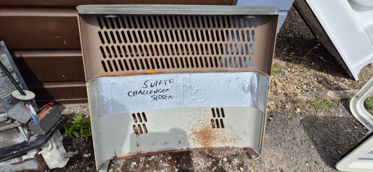 CARVER 3600STC FANMASTER AUTO gas and electric heater for camper caravan motorhome.