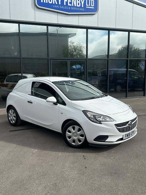 2018 Vauxhall Corsa Van 1.3 CDTi ecoFLEX FWD L1 H1 (s/s) 3dr Start/Stop Car Derived Van Diesel Ma...