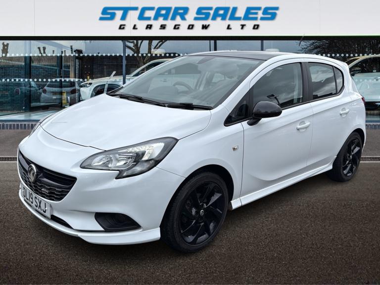 2019 Vauxhall Corsa 1.4i ecoTEC SRi VX Line Nav Black Hatchback 5dr Petrol