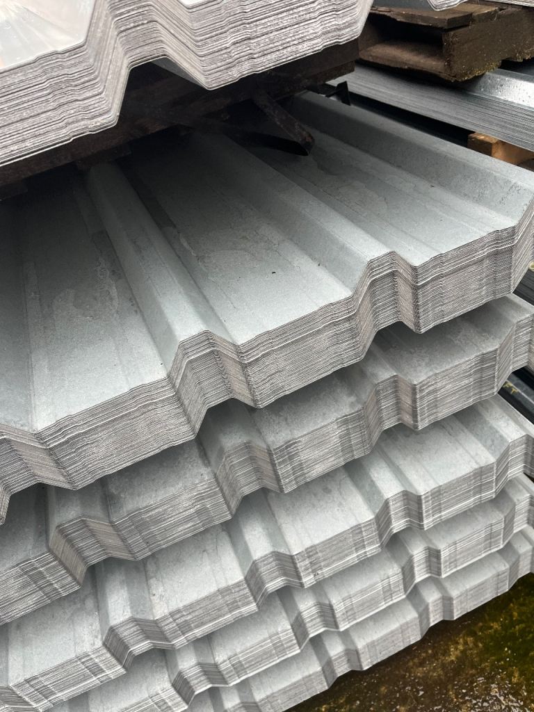 Galvanised roof sheets 