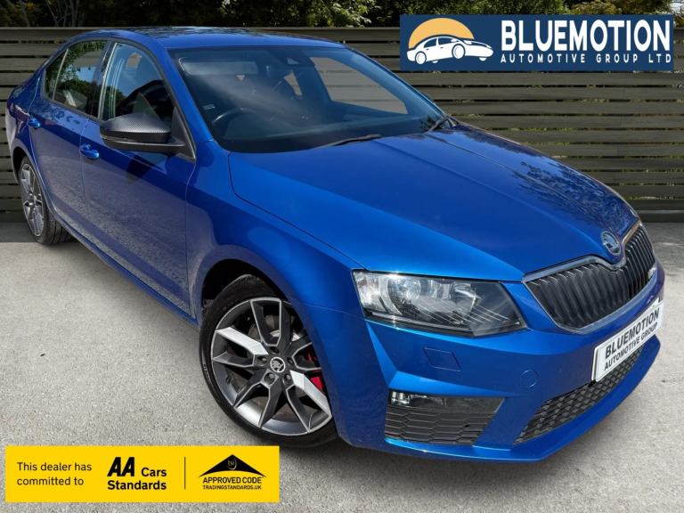✿2016/66 Skoda Octavia 2.0 TDI VRS, Blue, Diesel ✿FSH ✿TWO OWNERS✿