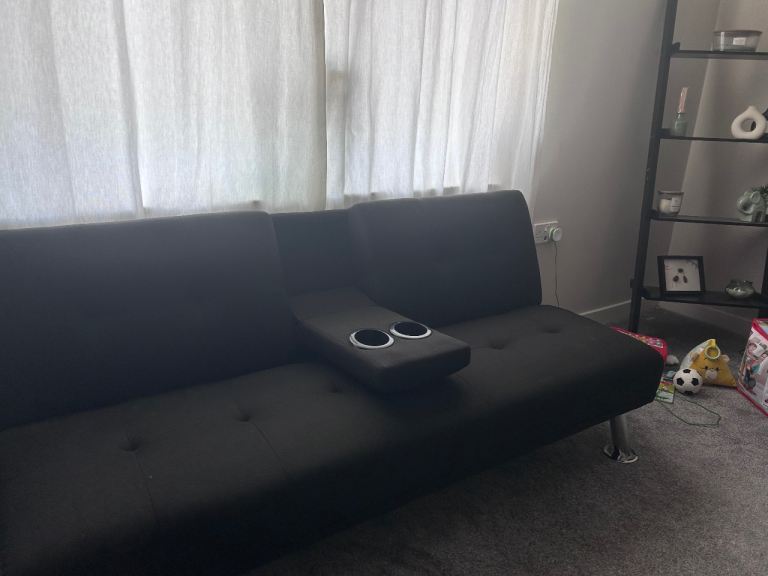 Black sofa bed