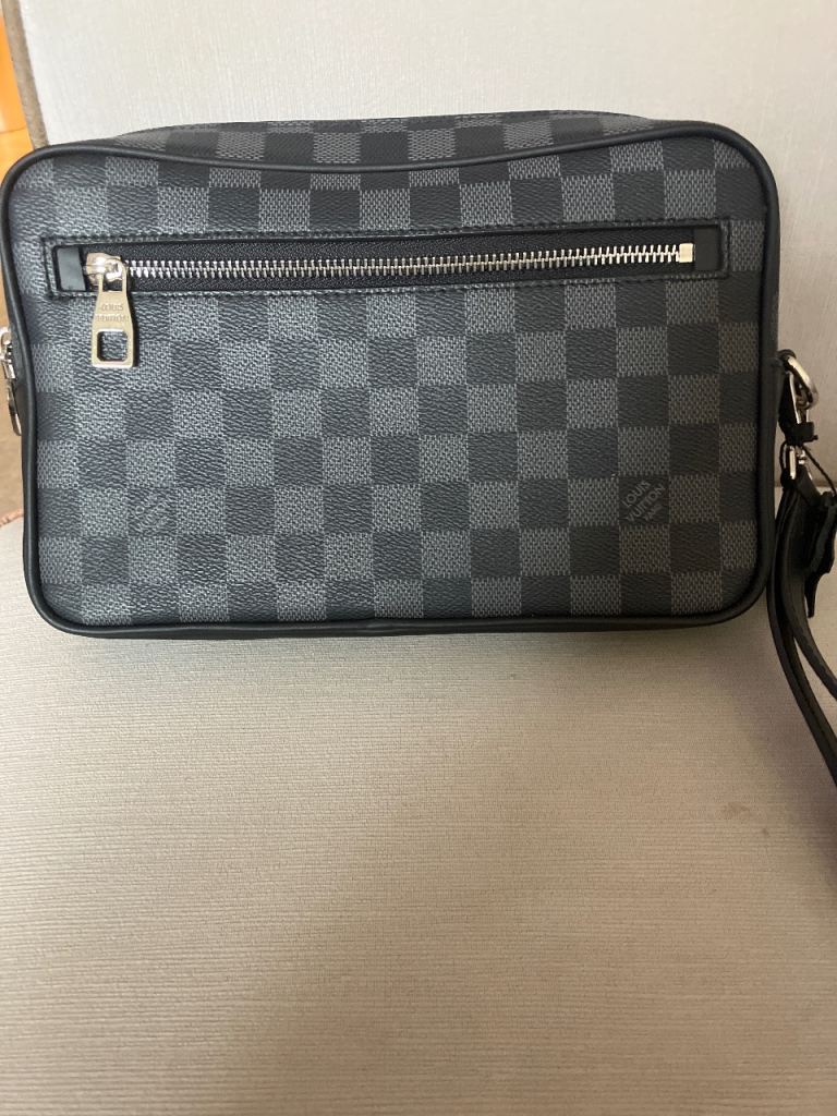 Louis Vuitton Damier Graphite Shoulder Bag