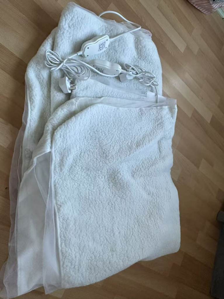 Super King Size Electric Heated Blanket – Dual Control