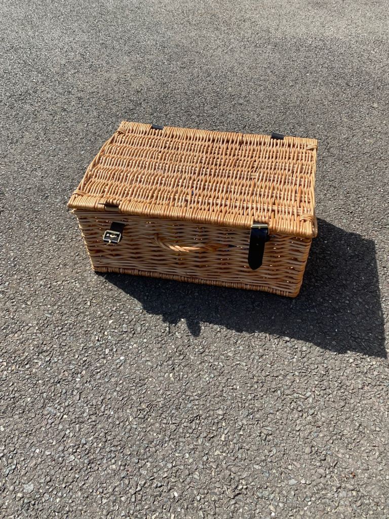 WICKER STORAGE BASKET - Reduced