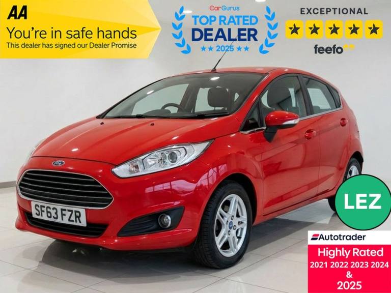 2013 Ford Fiesta 1.25 Zetec Hatchback 5dr Petrol Manual Euro 5 (82 ps) Hatchback Petrol Manual