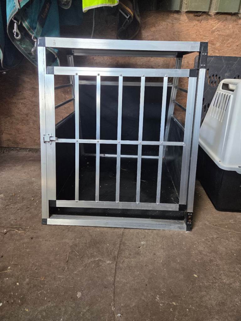 Aluminium Dog Crate L
