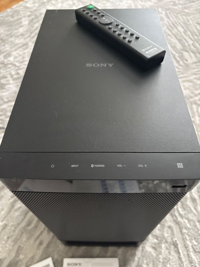 REDUCED Sony speakers for TV home theatre HT RT3