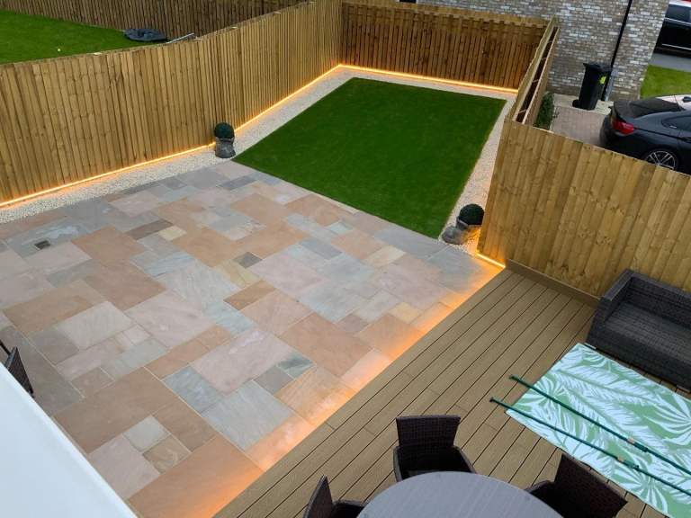 Landscaping Gardening Joinery Builder Slabbing mono blocking fencing decking summer house sheds