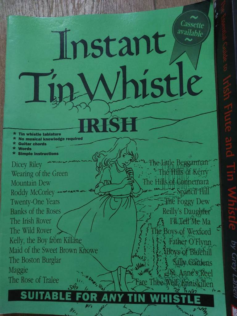 image for Free tin whistle books