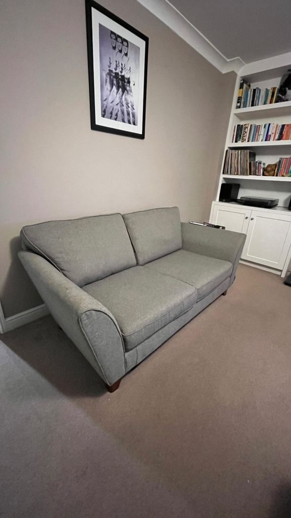 John Lewis 3 Seater Sofa - Grey