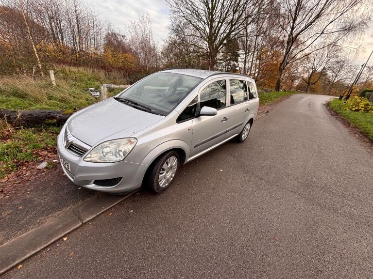 2009 1.6 PETROL VAUXHALL ZAFIRA 7 seater MPV for sale