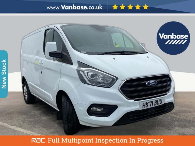 2021 Ford Transit Custom 2.0 280 EcoBlue Limited Panel Van 5dr Diesel Manual L1 H1 Euro 6 (s/s) (...