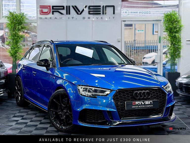 MASSIVE SEPC! AUDI S3 2.0 SPORTBACK QTRO S TRONIC + RS3 REPLICA + FREE DELIVERY
