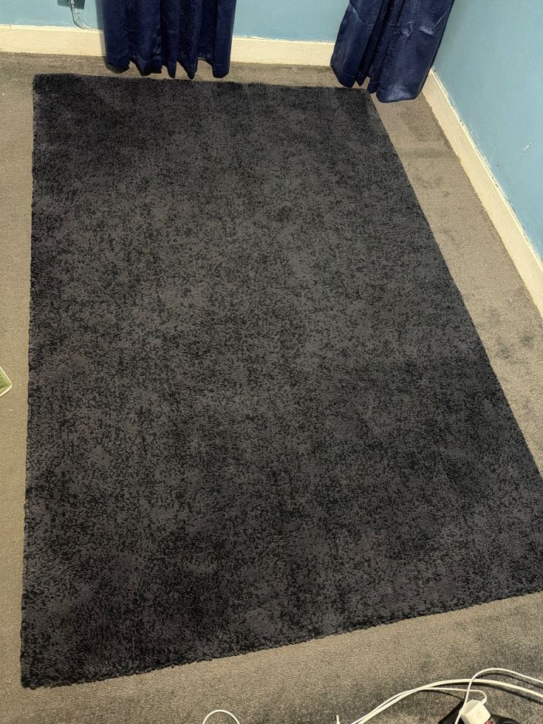 Navy rug