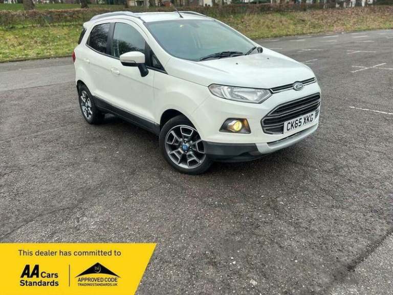 2015 Ford Ecosport 1.0T EcoBoost Titanium 2WD Euro 5 (s/s) 5dr HATCHBACK Petrol Manual