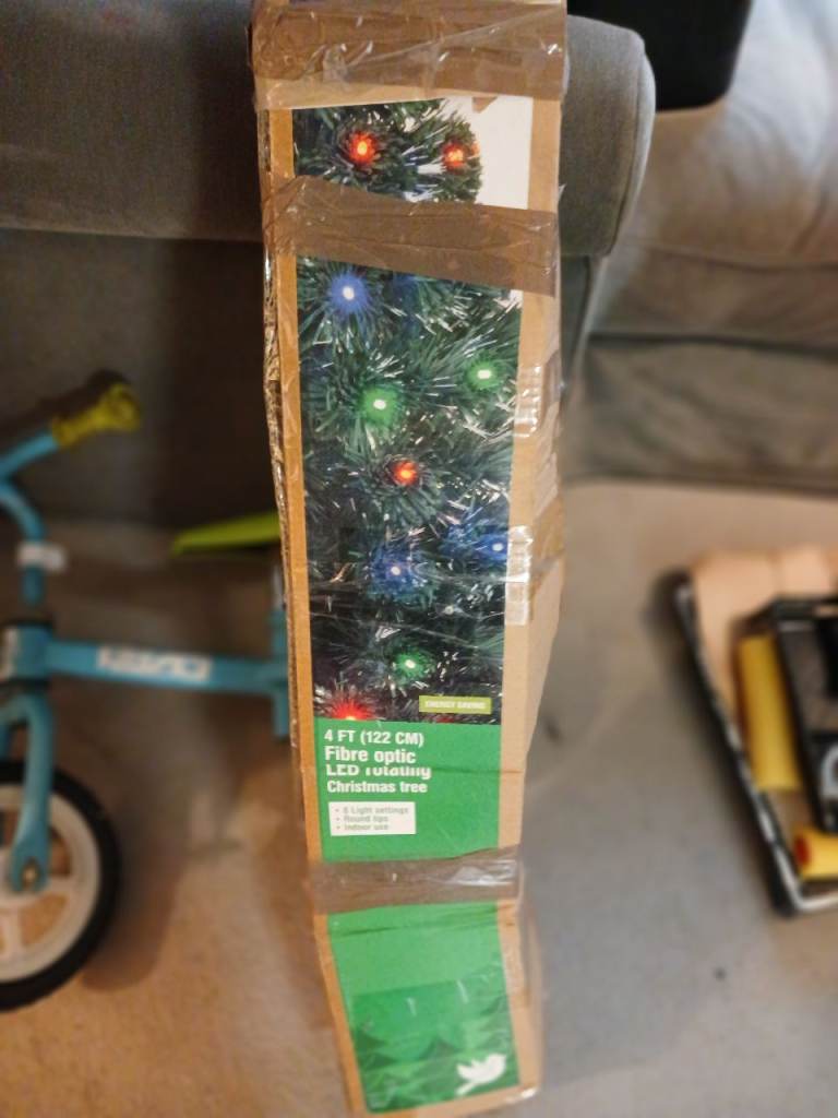 Fibre optic Christmas tree 