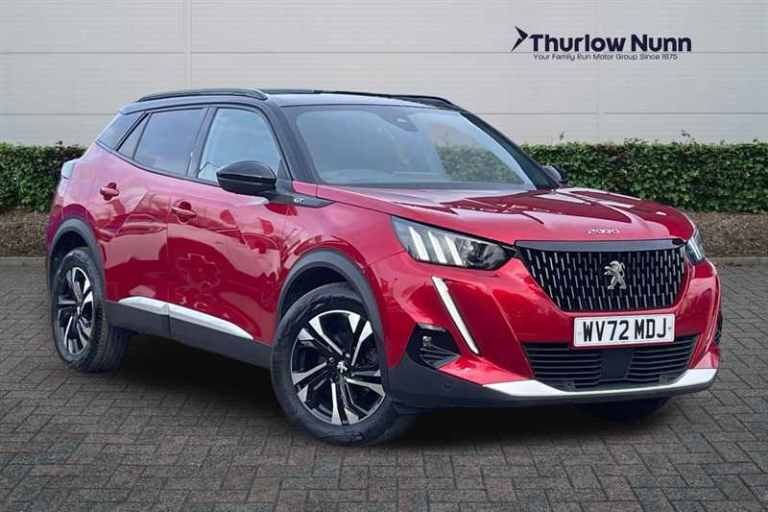2022 Peugeot 2008 1.2 PureTech GT SUV 5dr Petrol Manual Euro 6 (s/s) (130 ps) SUV Petrol Manual