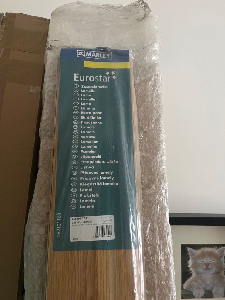 2x Marley Folding doors light oak 