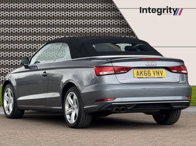 2016 Audi A3 1.4 TFSI Sport 2dr CONVERTIBLE PETROL Manual
