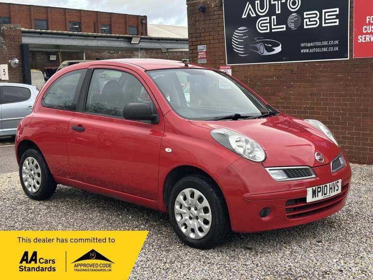 2010 Nissan Micra 1.2 16v Visia 3dr HATCHBACK Petrol Manual