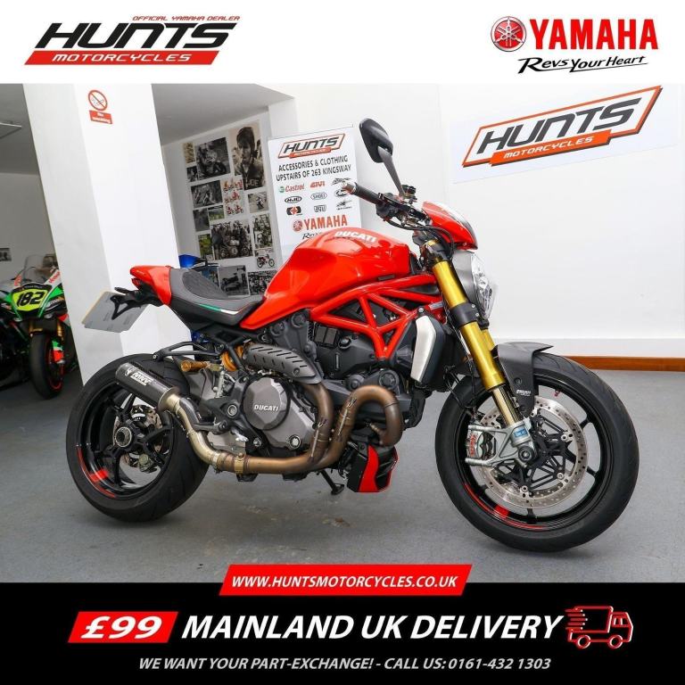 2018, '18 Ducati Monster 1200S. ONLY 4,725 MILES. Superb Value £9,995