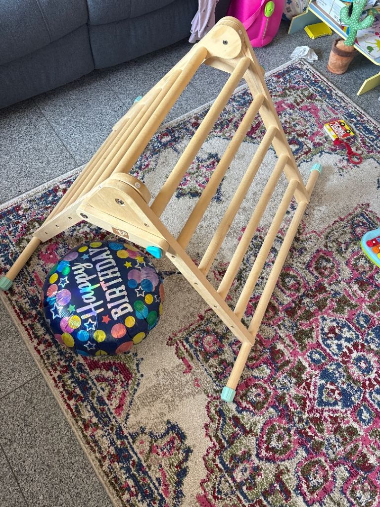 Wooden Pikler Triangle – Good Condition