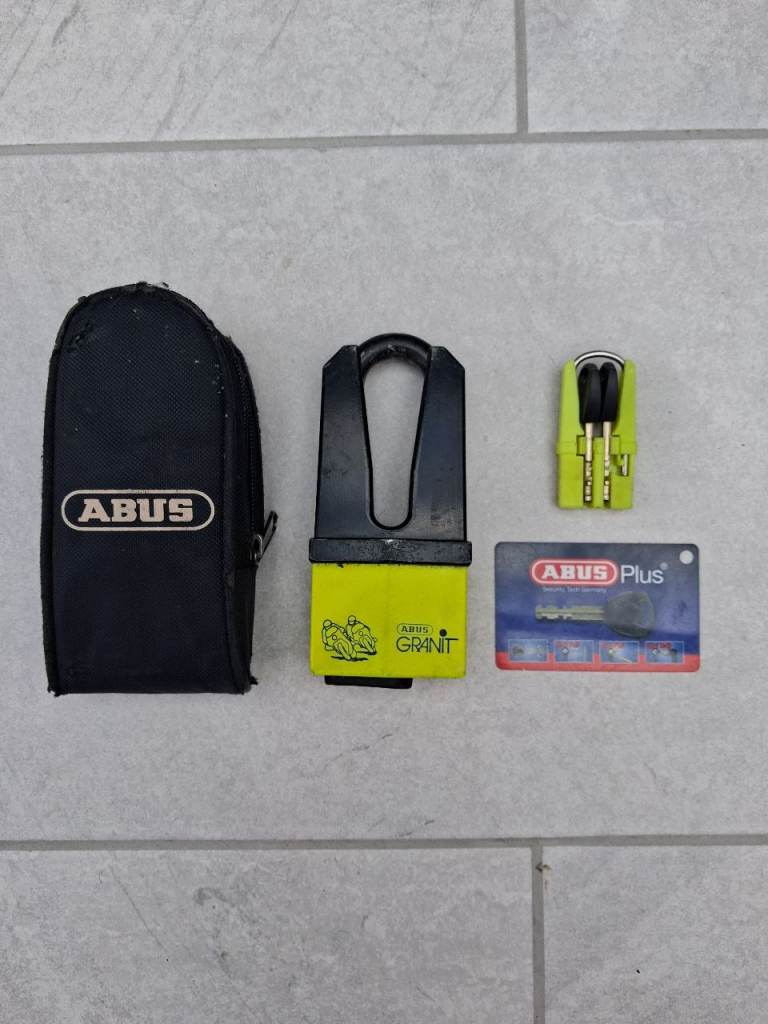 Abus Granit Motorcycle Disc Lock