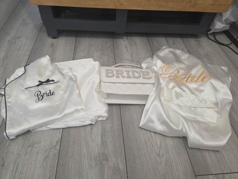 White bridal bundle