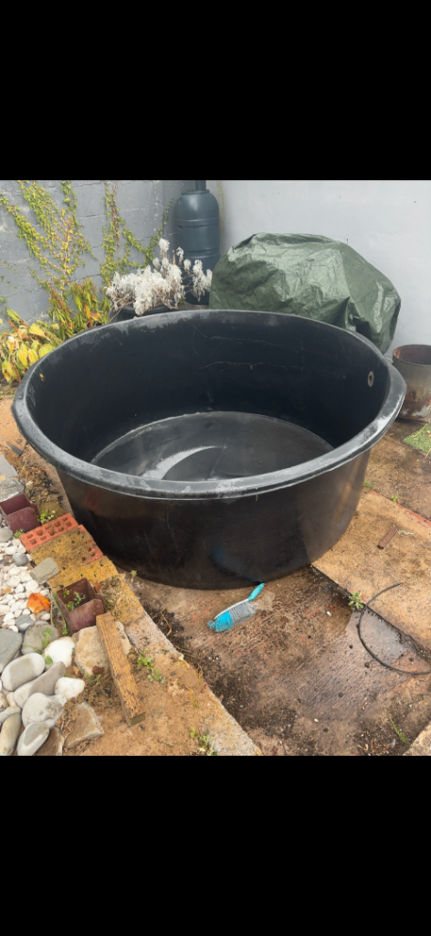 Large 1,200L Heavy Duty Plastic Stock Tank / Cold Plunge / Koi Pond