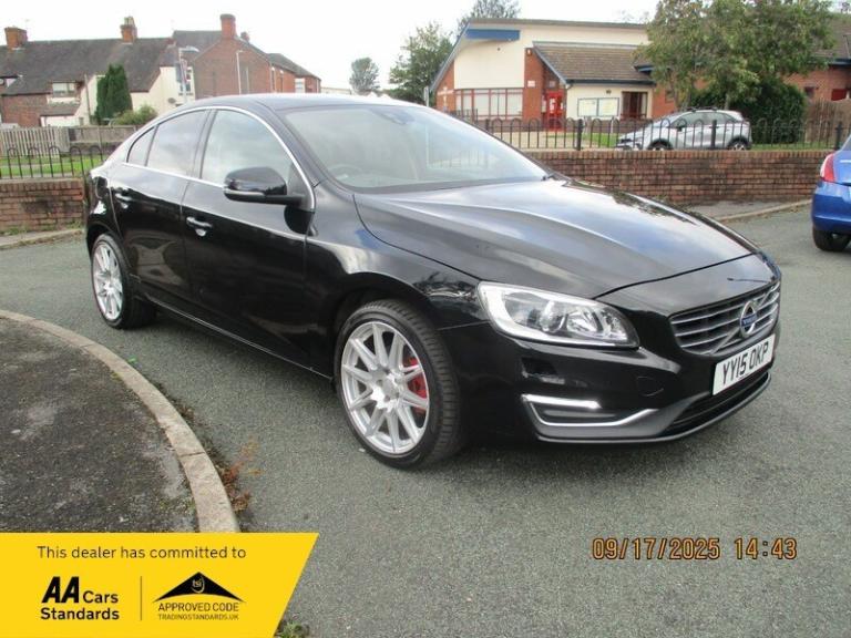 2015 Volvo S60 D2 [115] SE Lux 4dr Powershift SALOON Diesel Automatic