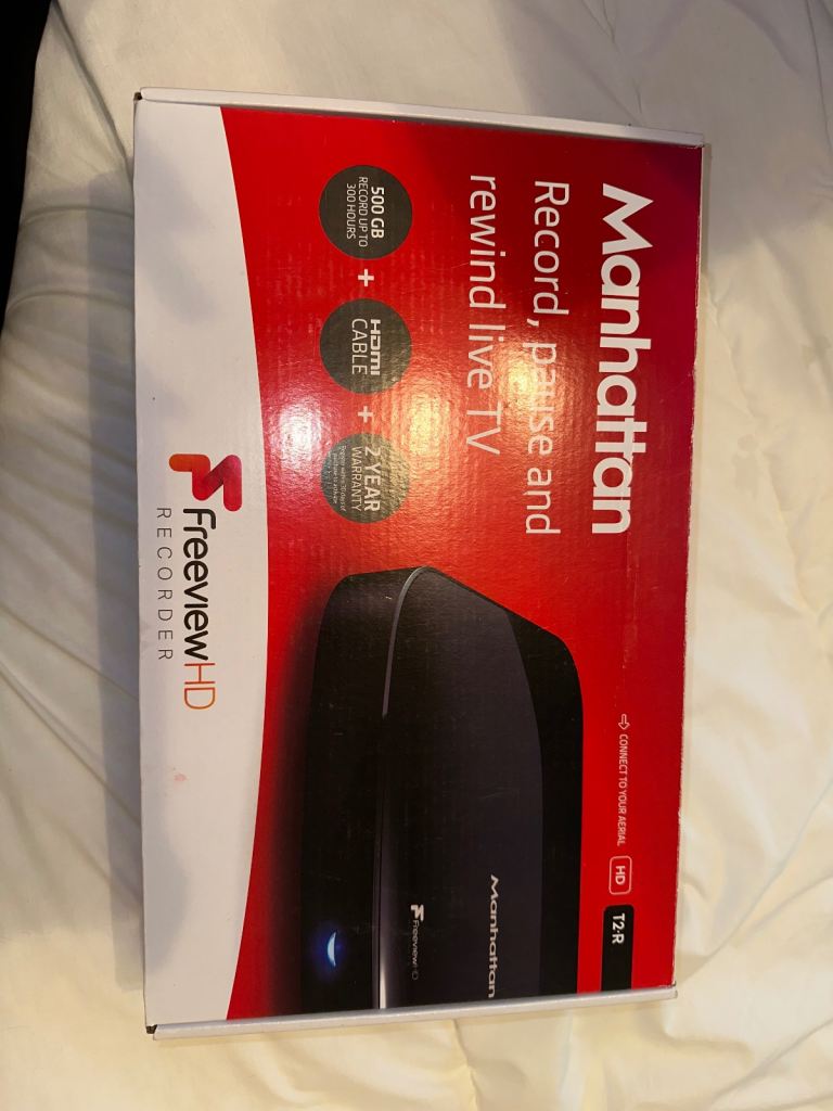 Manhattan Freeview HD Recorder 500GB – Black