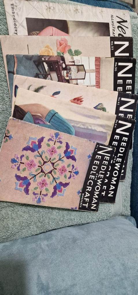 Variety of Needlecraft Magazines/patterns x12 - (Simplicty - Le Roy - Butterick)