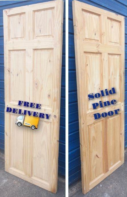 Solid Pine Door 🆓 FREE DELIVERY 🚚 