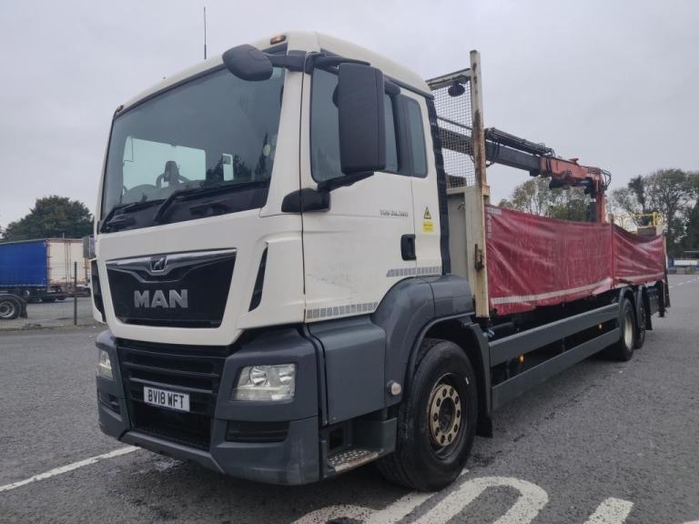 2018 MAN TGS 26.360 6X2 Block Truck 