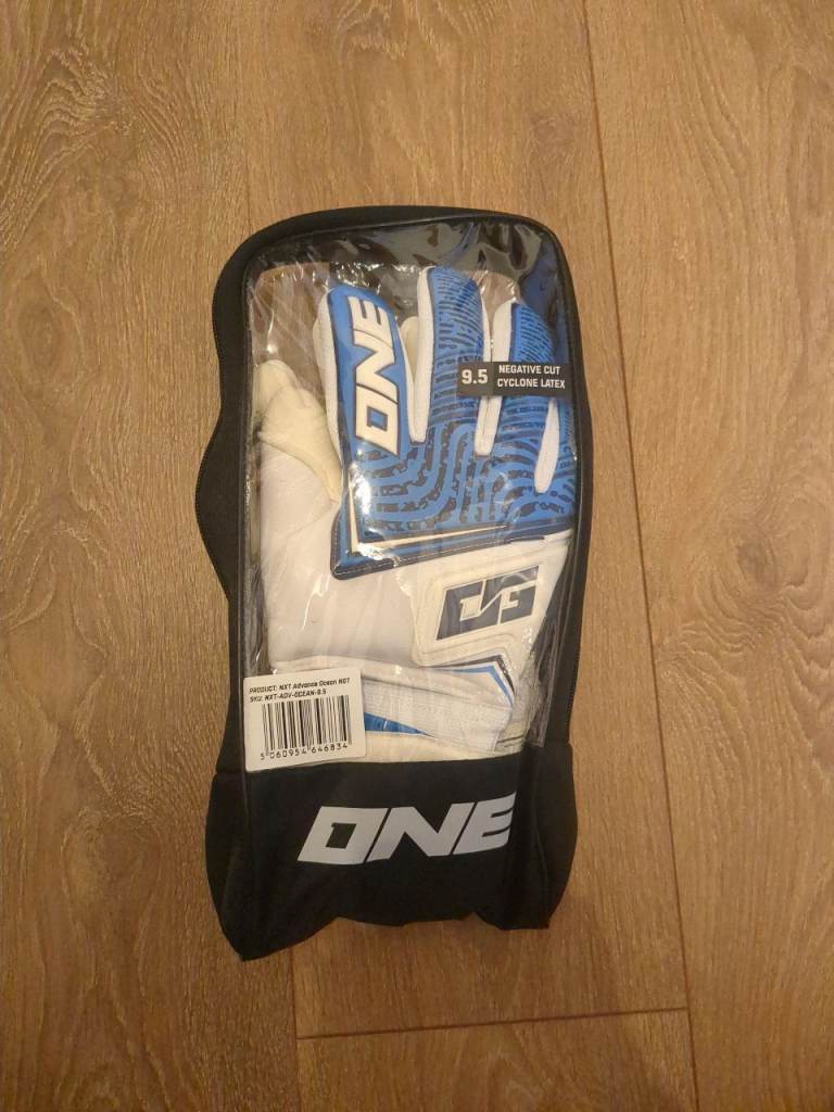 image for ONE Glove NXT ADV Ocean Negative Cut goalkeeper gloves