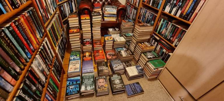 Massive book collection for sale or swap