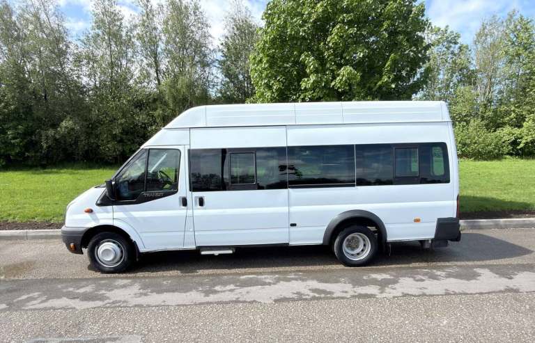 2014 Ford Transit LOW MILES, NO VAT, 17 SEATS, WHEELCHAIR ACCESSIBLE VEHICLE MINIBUS WAV Minibus ...