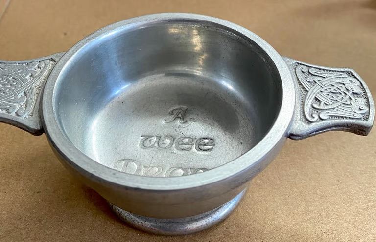 Various Scotch Whisky collectibles. Nosing glasses, water jugs etc. 