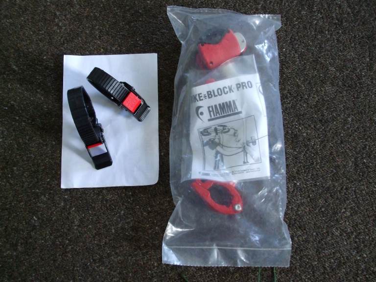 Fiamma Bike Block Pro & Straps (Bike rack parts)