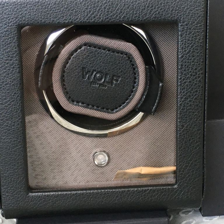 WOLF Watch Winder - Black, in original box