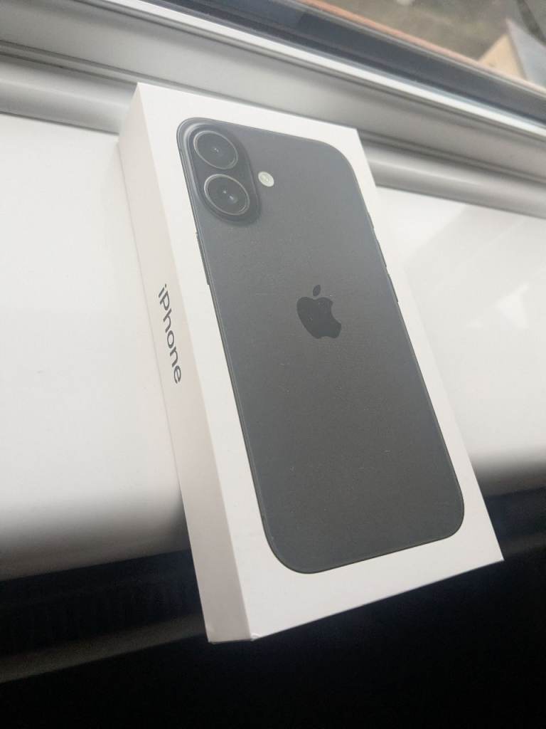 IPhone 16 (Black) - 128gb (Brand New)