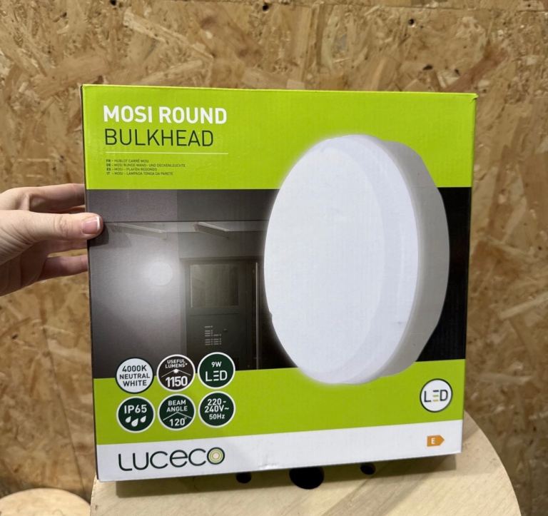 Luceco Mosi Round Bulkhead - 1,150 Lumens 