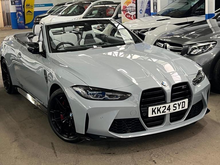 2024 BMW M4 M4 xDrive Competition M 2dr Step Auto CONVERTIBLE PETROL Automatic